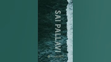 ⚡Insta Trending Name Art video editing #trending #names #art #saipallavi #baby #cute #shorts #viral