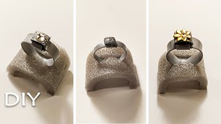 Ideas artesanales con botellas de champú - anillos para los dedos - aprende a hacer joyas