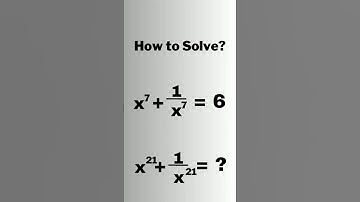 A Nice Olympiad Algebraic Equations•  #shorts #olympiad #mathematics #maths #matholympiad #tips