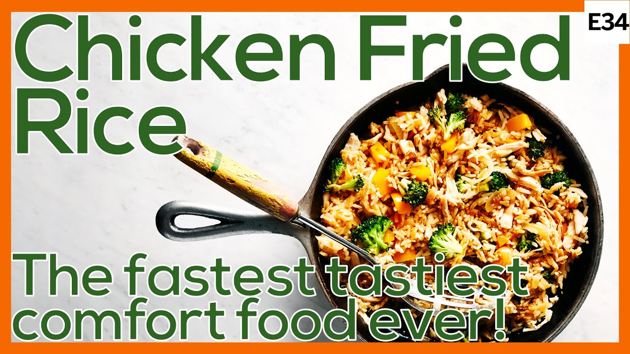 Leftover Rotisserie Chicken Recipe - Easy Chicken Fried Rice - YouTube