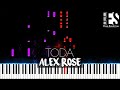 Toda  alex rose piano tutorial  sheet music  eliab sandoval