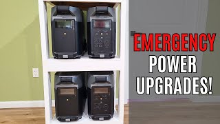 Emergency Power Upgrades! EcoFlow Delta Pros tests and add on batteries.