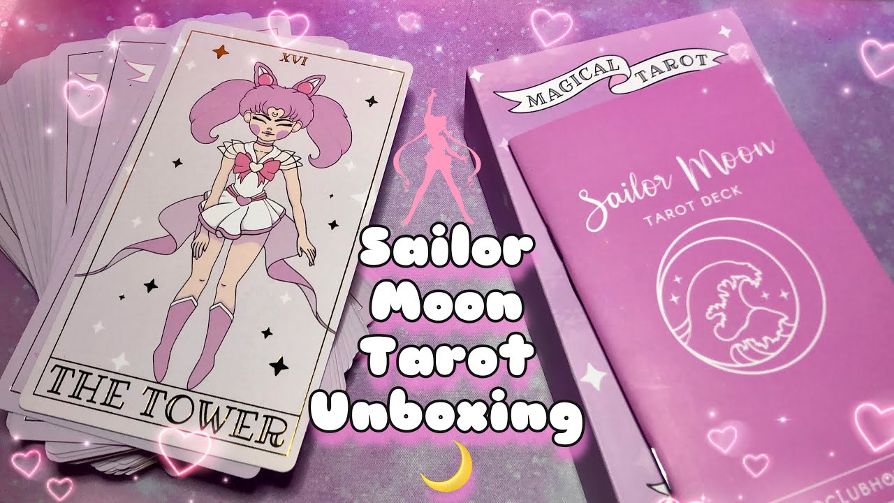 Sailor Moon Inspired Complete 9 Tarot Bookmark Cards planet