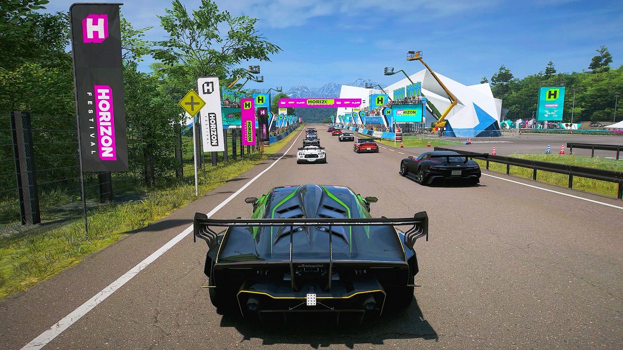 Forza Horizon 6 - The Goliath w/ Lamborghini Essenza SCV12
