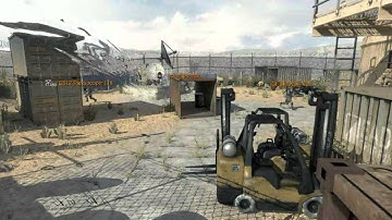 Call Of Duty MW3 cross the map throwing knife