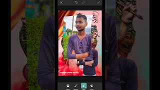 #shorts PicsArt Ganesh Chaturthi photo editing || New background change editing#ganeshchaturthi screenshot 3