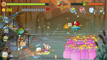 Swamp Attack - Episode 8. Level 9 Gameplay Android walkthrough