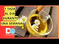 TOMA 1 TAZA AL DIA DE TÉ DE MANZANILLA para RELAJAR TU CUERPO