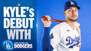 Kyle Tucker's first plate appearance as a member of the Dodgers! | MLB Highlights
