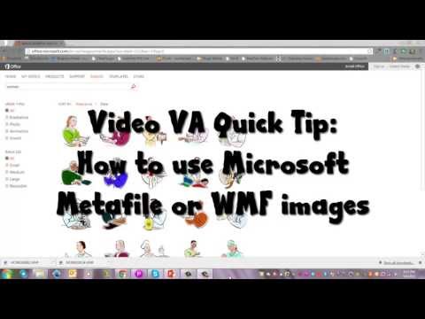 How to use WMF Images In Your Video Projects