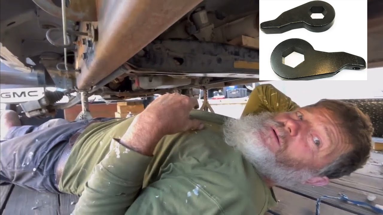 Установка торсионного ключа на GMC 2500 2009 года выпуска