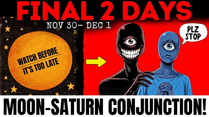 🚨Moon & Saturn Conjunction: Watch This Before 1 December 2025—Massive Spiritual Energy Hit Everyone!