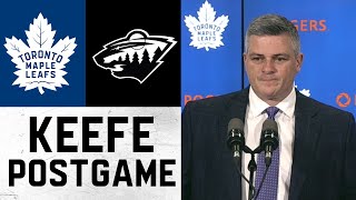 Sheldon Keefe Post Game | Toronto Maple Leafs vs Minnesota Wild | February 24, 2022