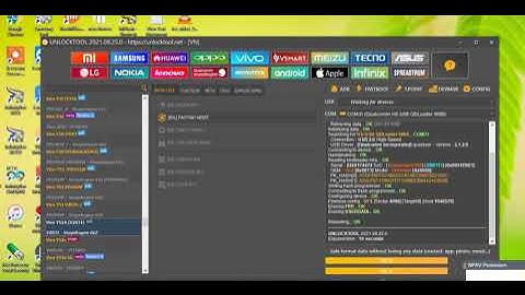 Vivo Y51A pin,pattern & frp reset done by unlocktool