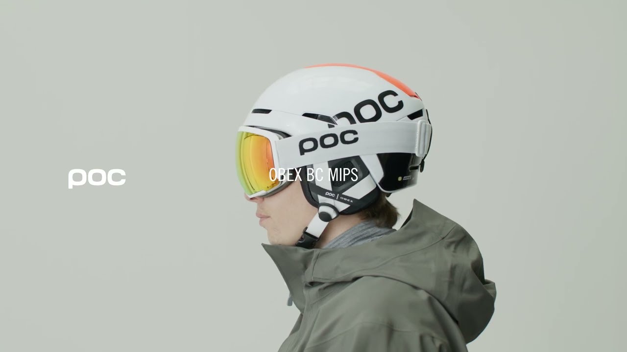 Kask narciarski POC 10114 Obex BC MIPS - YouTube