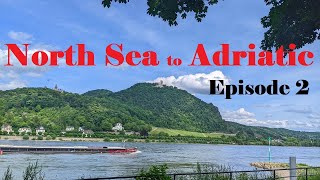 EuroVelo 15 | Rhine Cycle Route | Millingen to Remagen | North Sea to Adriatic Cycle Tour | Ep2