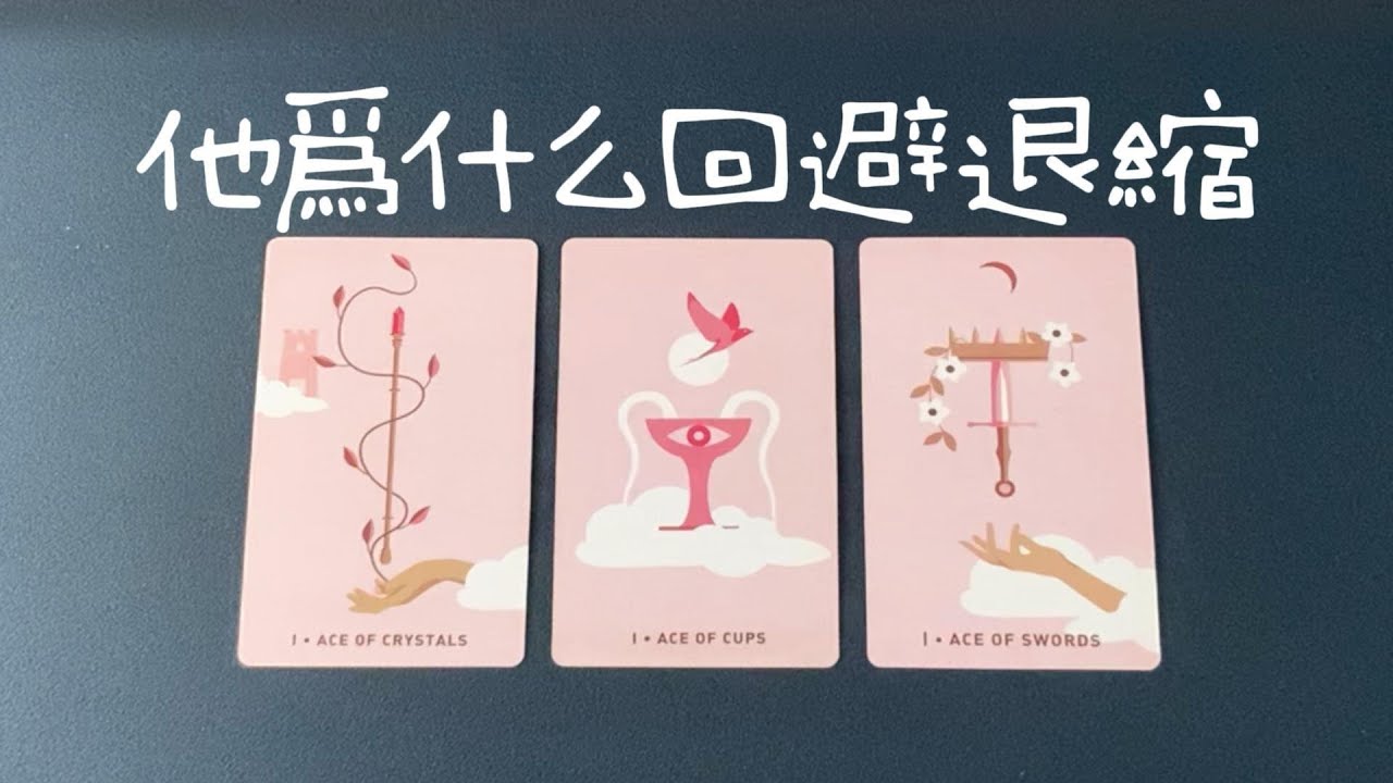 他為什麼迴避退縮？是刻意疏遠還是已經放棄？他究竟想怎樣？|斷聯|拉扯|卡頓|冷戰|塔羅占卜|