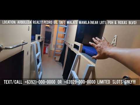 Aircon Condo Boarding House Dorm Bed Space Pedro Gil Taft Malate Manila 