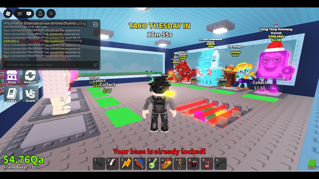 trading and dueling  live sab