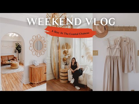 VLOG: WEEKEND AT THE COASTAL CHATEAU IN OCNJ!