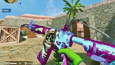 STRIKE PORT DESTRUCTION | NEW MOD | MEDIEVAL DUST 2 MAP | CSGO MOBILE | OFFLINE FPS ANDROID GAMEPLAY