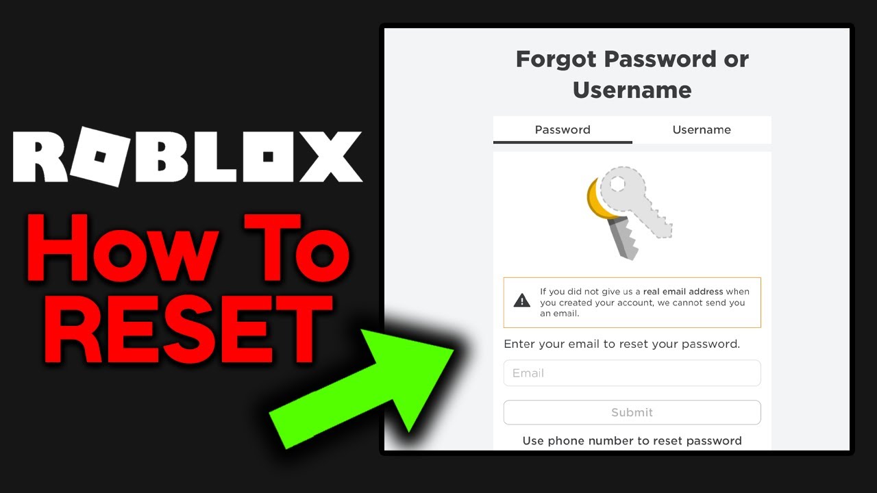 How to change your Roblox username and reset your password