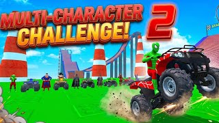 Goku, Batman, or Spider-Man? 🤨 Impossible ATV Race: The Ultimate Showdown! screenshot 1