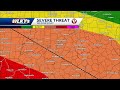 Latest severe weather update for 5-8-24