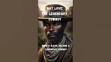 Nat Love: The Legendary Cowboy🤠 #history #aiart #geography