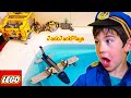 Lego City Deep Sea Operation Base Unboxing +  Pretend Play Police Skit