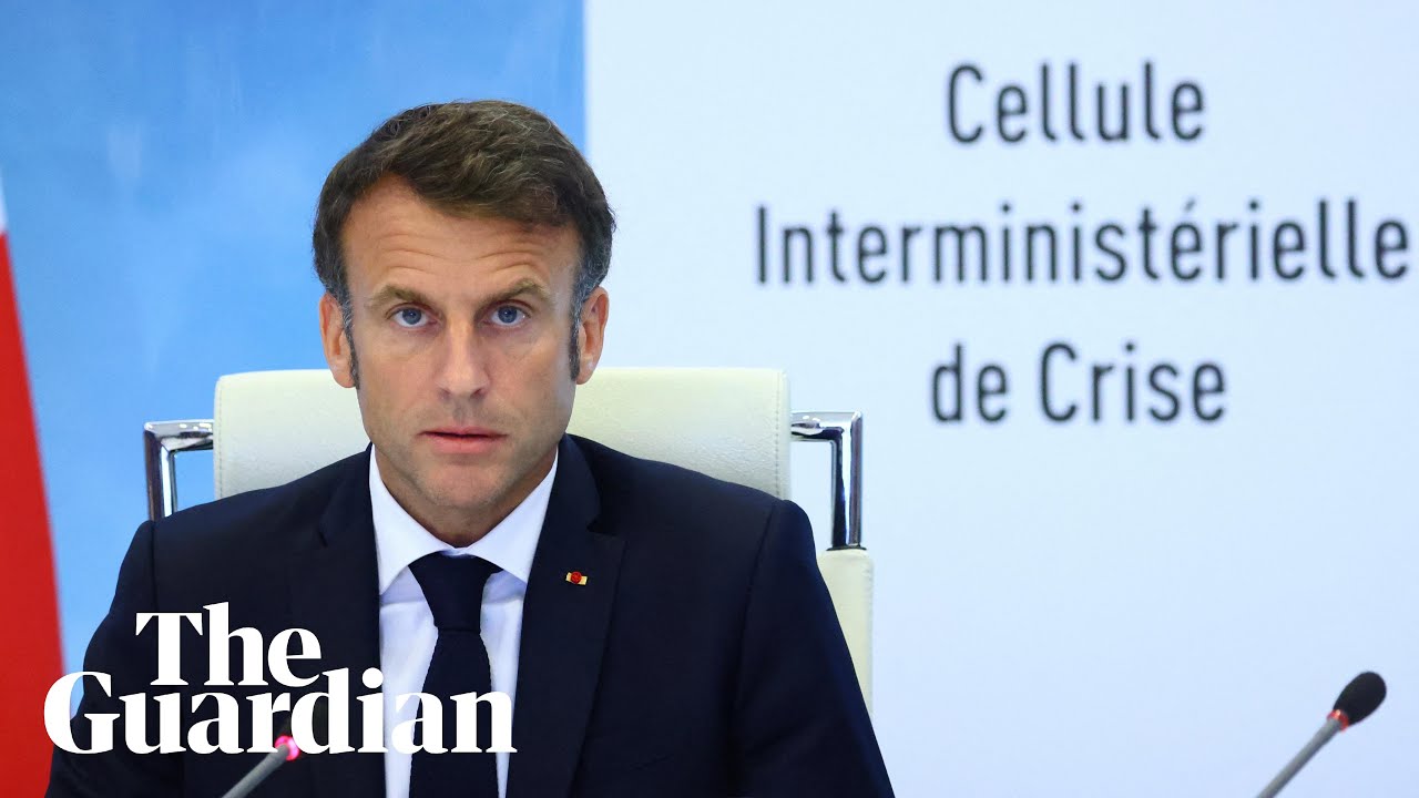 Emmanuel Macron says social media is fuelling copycat violence in