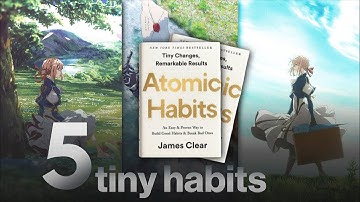 5 tiny habits and massive transformation in 50 seconds .
