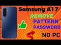 Samsung A17 hard reset | NO PC | how to remove password samsung a17 