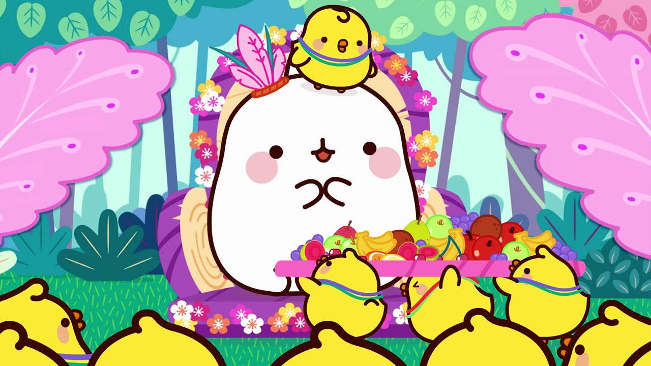 Molang | King Molang 🌷🌸 | Funny Kids Cartoon