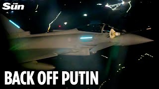 On board with the RAF as it hunts Russian drones & fighter jets on NATO’s Eastern flank