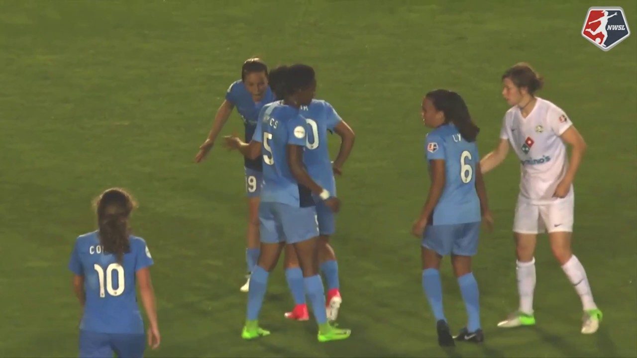 Highlights: Sam Kerr hat trick lifts Sky Blue FC to 3-2 comeback win over FC Kansas City