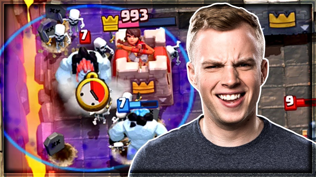 Clash Royale - TOP GRAVEYARD DECK! Easy Wins