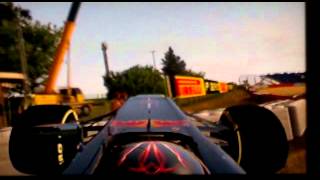 F1 2011 Huge Crash at Spa