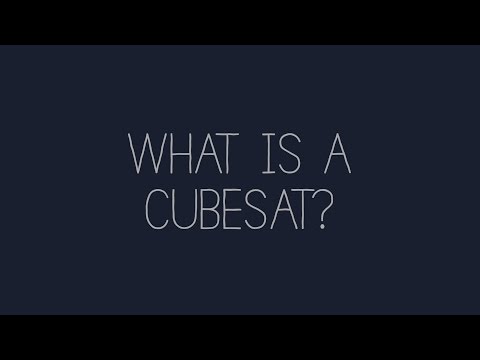 What is a cubesat?