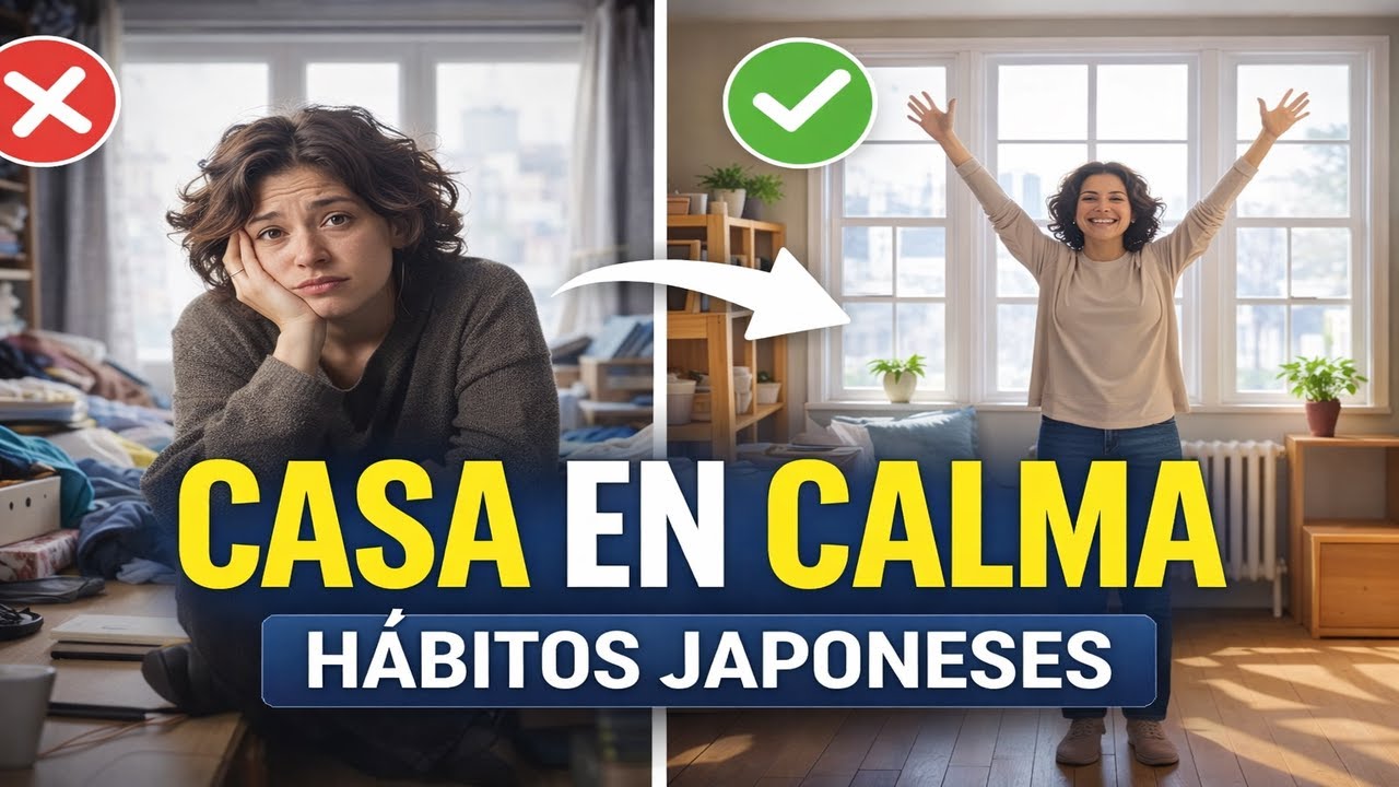 Casa Siempre en ORDEN | 12 Hábitos Japoneses para Vivir en CALMA y sin Desorden