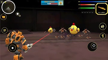 ► Wild Robo Chicken Mission | Robot City Battle Android Gameplay