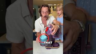 He Turned Cotton Candy Into BLUE Ice Cream! 😱 #icecreammaking #desserts