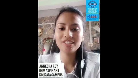 IIHM batch 2020-2023 | student reviews on E-chat