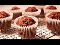 [ENG]초코 머핀 이 레시피로 정착했어요.Chocolate Chip Muffins Recipe