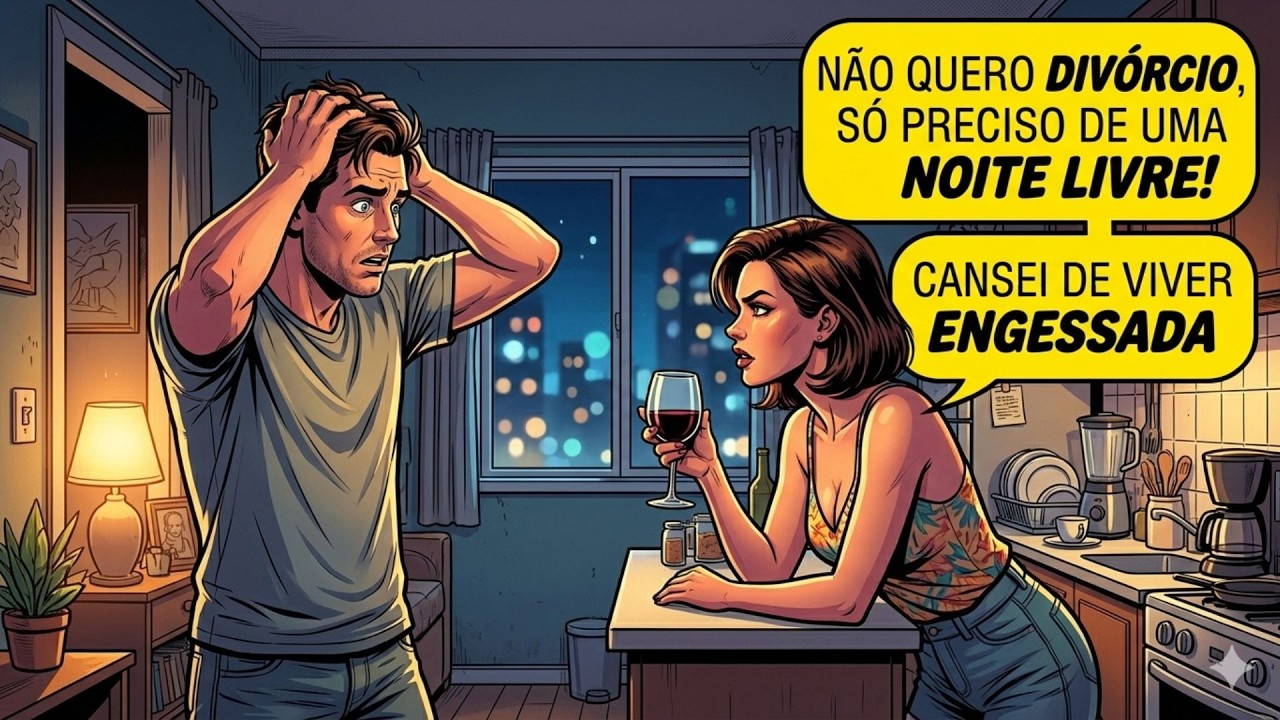 Ela anunciou a 'NOITE LIVRE' pra me trair! O troco foi ÉPICO e destruiu o LUXO dela.