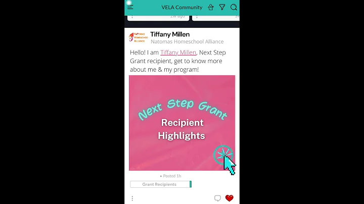 Next Step Grant Highlights: Tiffany Millen