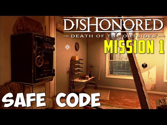 Dishonored: Death of the Outsider safe combinations - your choice