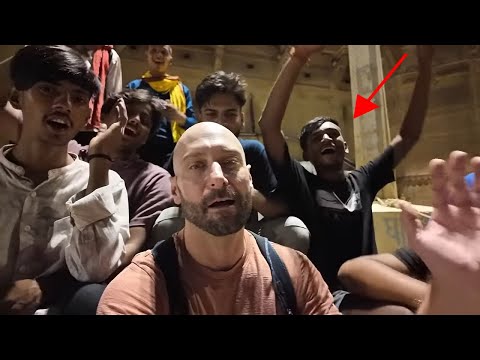 Asking Varanasi Boys to OM with me