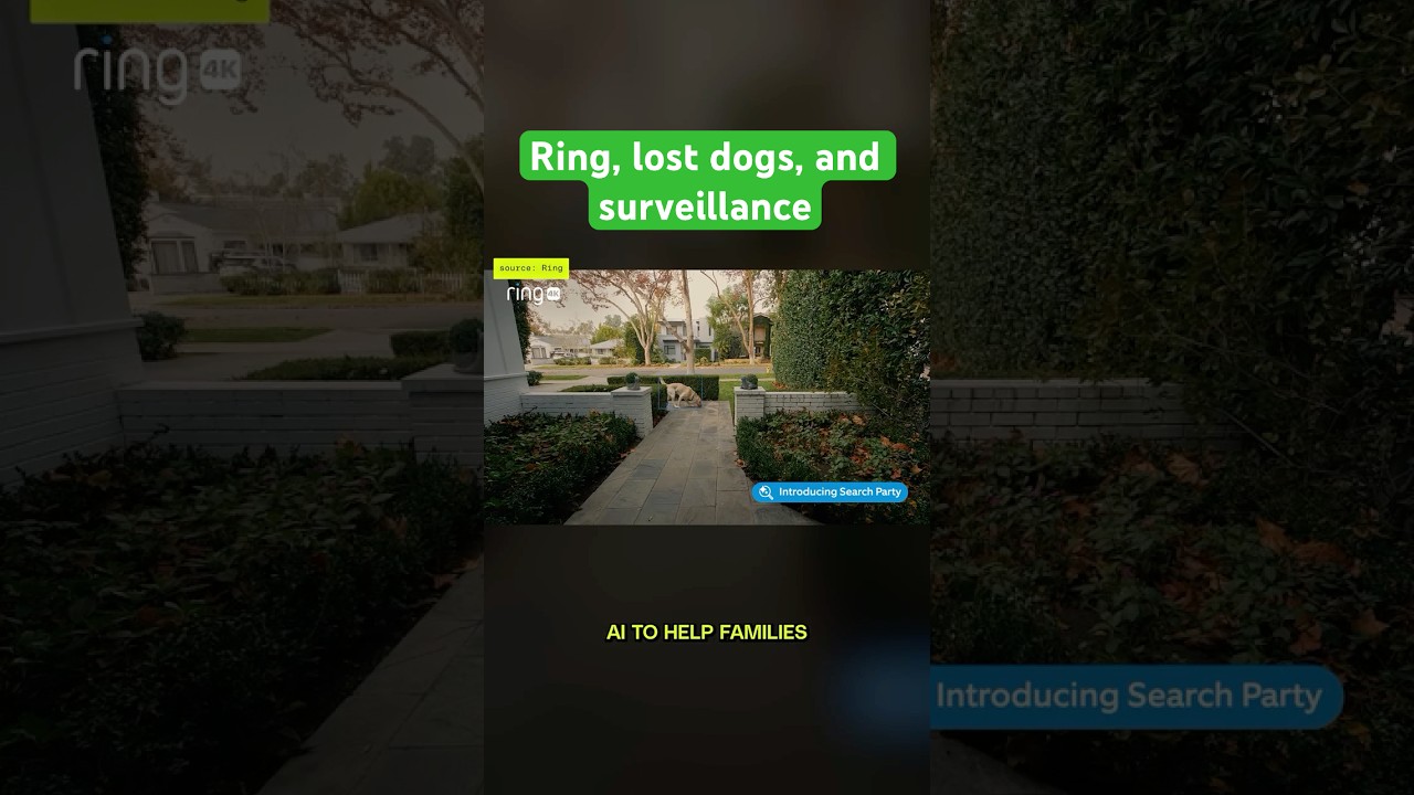 Let’s talk about Ring, lost dogs, and the surveillance state.