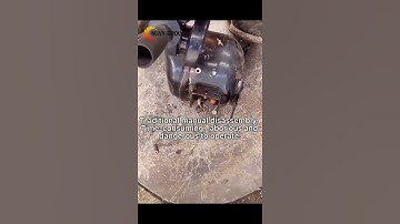 AC Compressor Cutter Machine #Shorts #Plasmacutter #compressorcutter #compressorrecycling